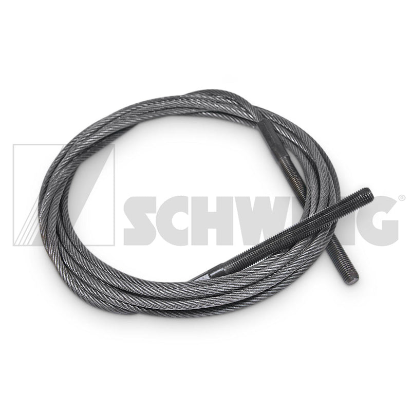 Rope - Wire, D 8 X 6940Mm | Weight: 5 lbs | Dimensions: 90 X 305 X 350MM | Brand: SCHWING