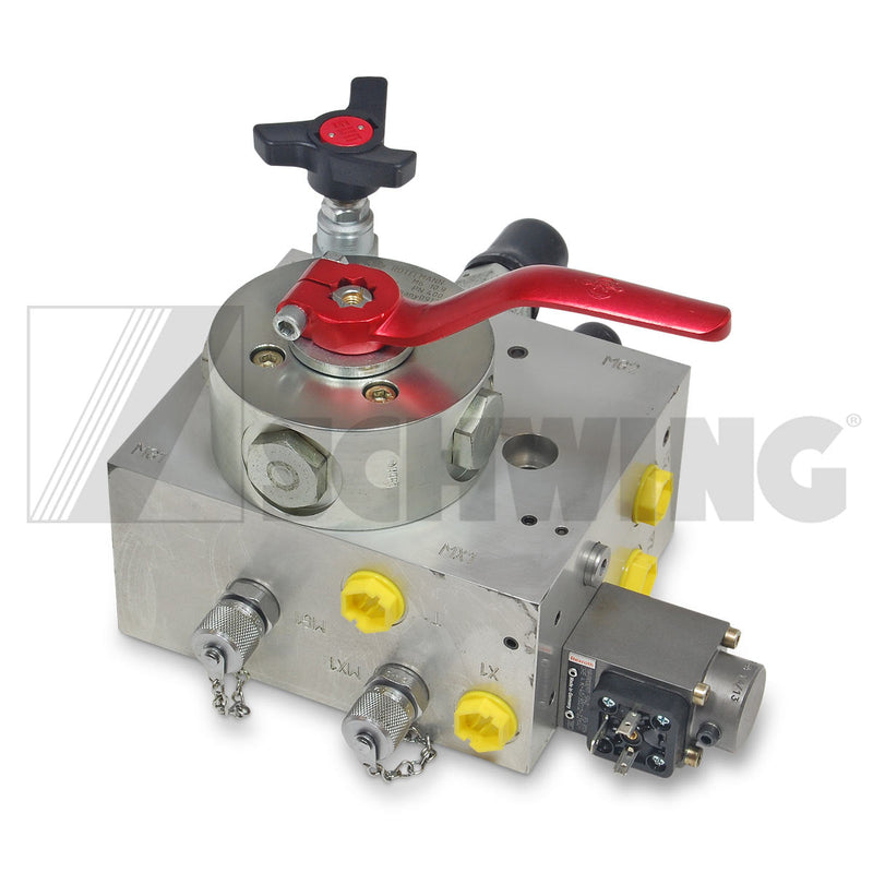 Valve - Hyd, Control Block, Dampener Val | Weight: 17 lbs | Dimensions: 235 X 220 X 170 MM | Brand: SCHWING