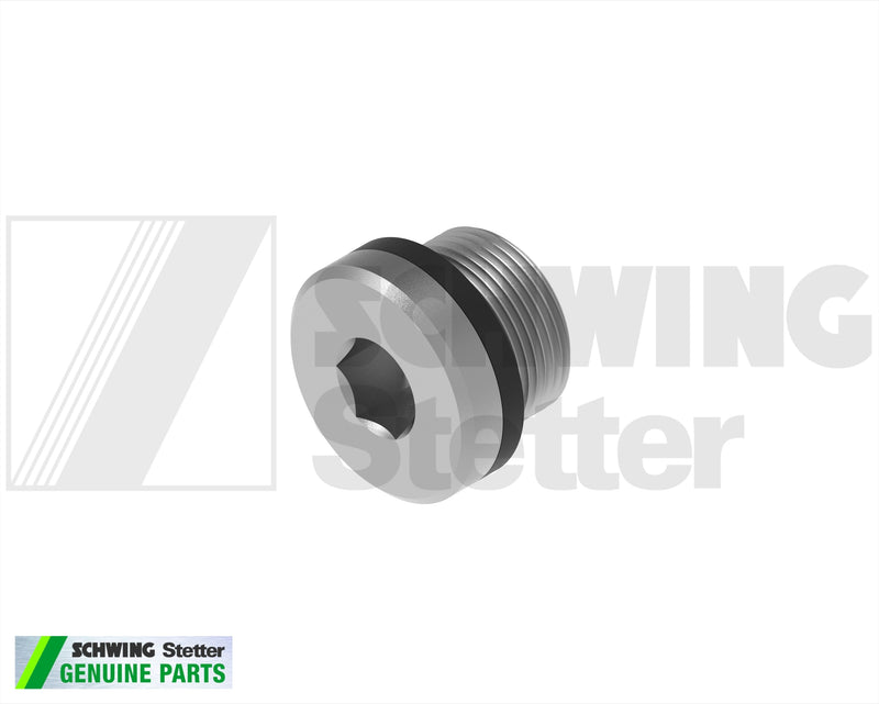Closing Screw Plug G 1 1/4 Vs-Wd/Pn400 | Weight: 2 lbs | Dimensions: VS-R 1 1/4-WD/ | Brand: SCHWING
