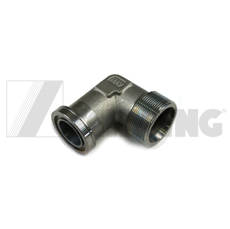 Fitting - Hyd, Elbow 90Deg Flange | Weight: 4 lbs | Brand: SCHWING