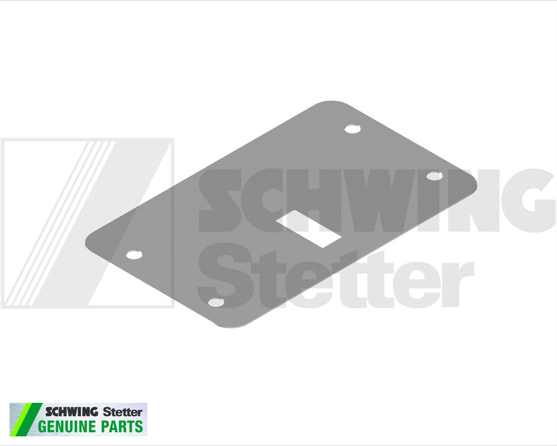 Plt - Cover Waterbox 41Sx | Weight: 13 lbs | Dimensions: 3 X 370 X 610 MM | Brand: SCHWING