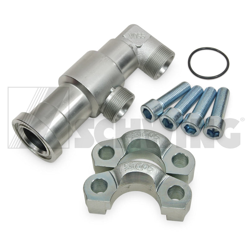 Fitting - Hyd, Distributor High Pressure | Weight: 11 lbs | Dimensions: 250 X 160 X 75 MM | Brand: SCHWING