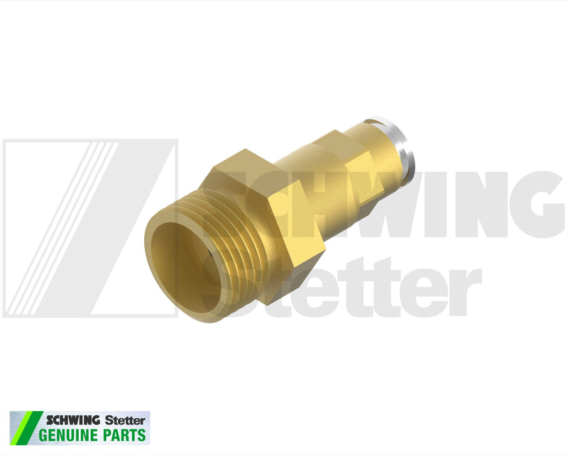 Fitting - Hyd Tube Connection 12L | Weight: 2 lbs | Brand: SCHWING