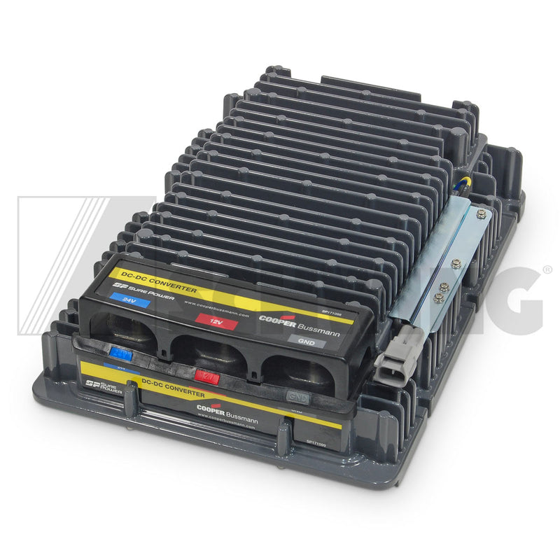 Elec Converter 12/24V 40A + Yazaki | Weight: 12 lbs | Dimensions: 340 X 240 X 105 MM | Brand: SCHWING