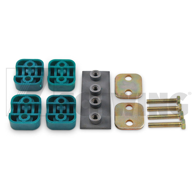 Clamp - Cpl. Kit, 1/2" 2P1H | Weight: 2 lbs | Dimensions: 25 X 50 X 130MM | Brand: SCHWING