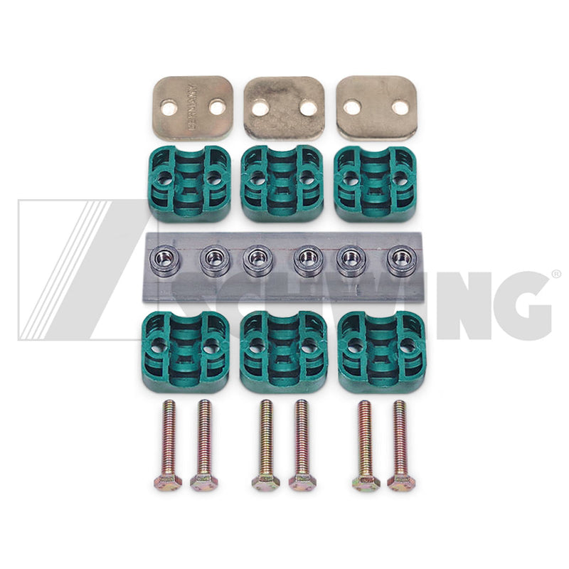 Clamp - Cpl Kit, 1/2" 3P1H | Weight: 2 lbs | Dimensions: 45 X 70 X 130MM | Brand: SCHWING