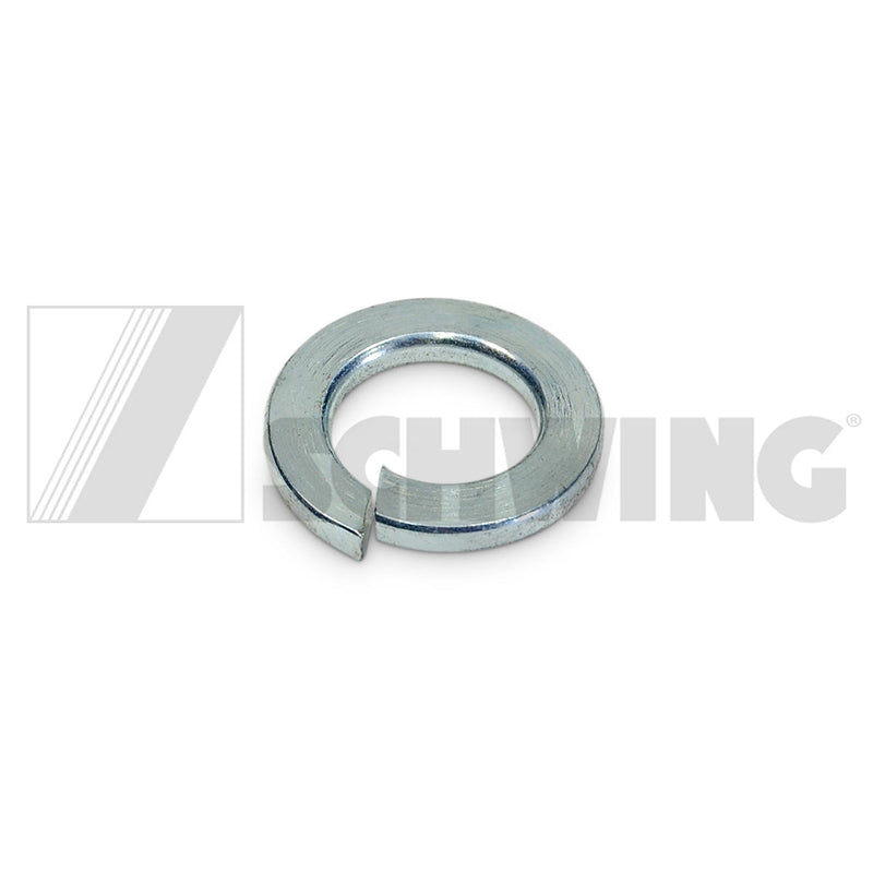 Washer - Spring Split Lock, 3/8" - Z.P. | Weight: 2 lbs | Dimensions: 5 X 17 X 17 | Brand: SCHWING