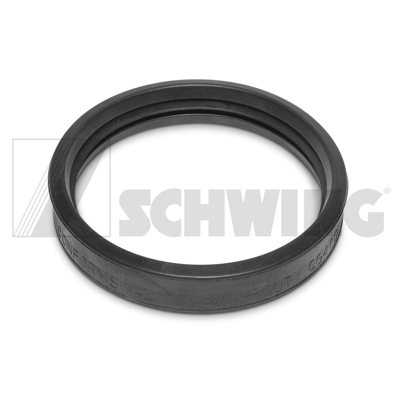 Seal - Ring, 4" F / Hevi-Duty Ends | Weight: 2 lbs | Dimensions: 147 X 147 X 28 MM | Brand: SCHWING