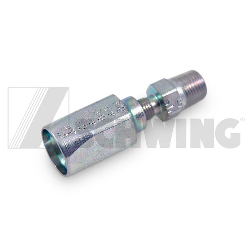 Fitting - Hyd, 3/16" Npt Str Swivel | Weight: 2 lbs | Dimensions: 16 X 16 X 45MM | Brand: SCHWING