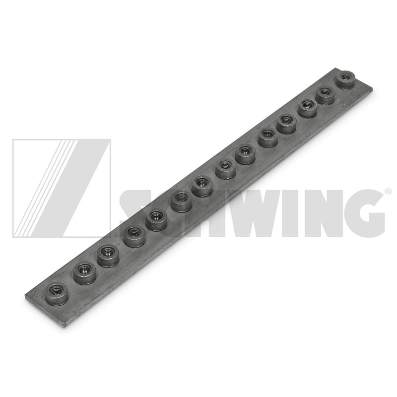 Clamp - Base Plt, Stauff, 1/2" X 7 Place | Weight: 2 lbs | Dimensions: 62 X 30 X 10 MM | Brand: SCHWING