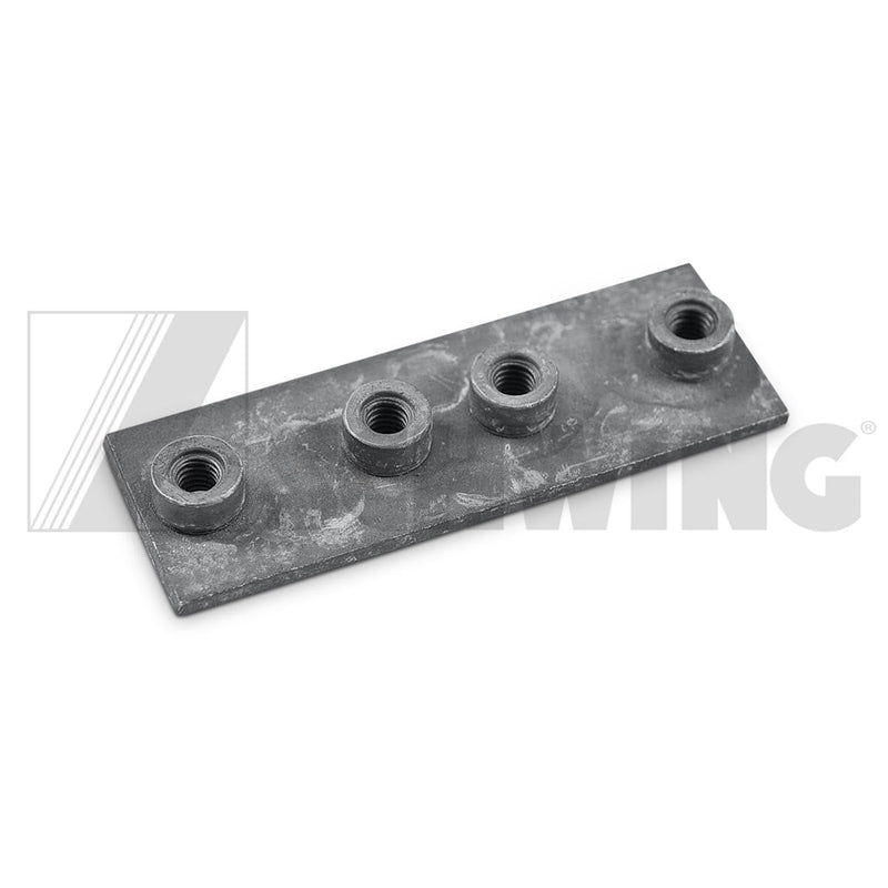 Clamp - Base Plt, Stauff, 5/8" X 2 Place | Weight: 2 lbs | Dimensions: 10 X 30 X 86 | Brand: SCHWING