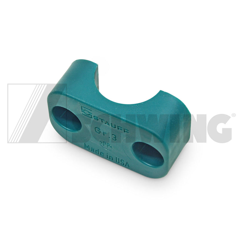Clamp - Stauff, Plastic 1" (25Mm) | Weight: 2 lbs | Dimensions: 50 X 30 X 18 MM | Brand: SCHWING