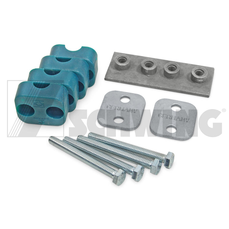 Clamp - Cpl Kit, 1/2" 2P2H | Weight: 1 lbs | Brand: SCHWING