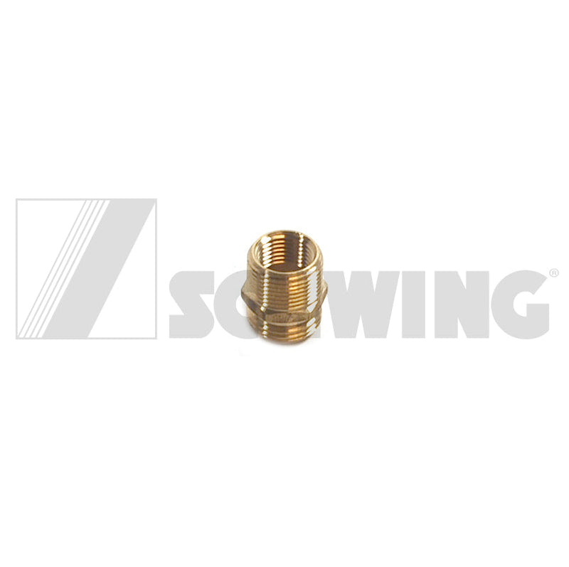 Fitting - Water, Coupling 3/4"Mnpt-Mght | Weight: 2 lbs | Dimensions: 25 X 25 X 35 MM | Brand: SCHWING