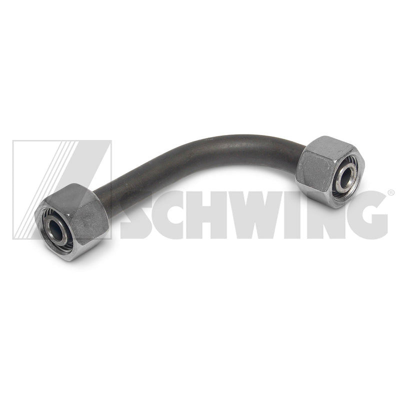 Assy - Hyd, Tub 12 Mm X 5 3/8"  90° | Weight: 2 lbs | Dimensions: 113 X 80 X 26 MM | Brand: SCHWING