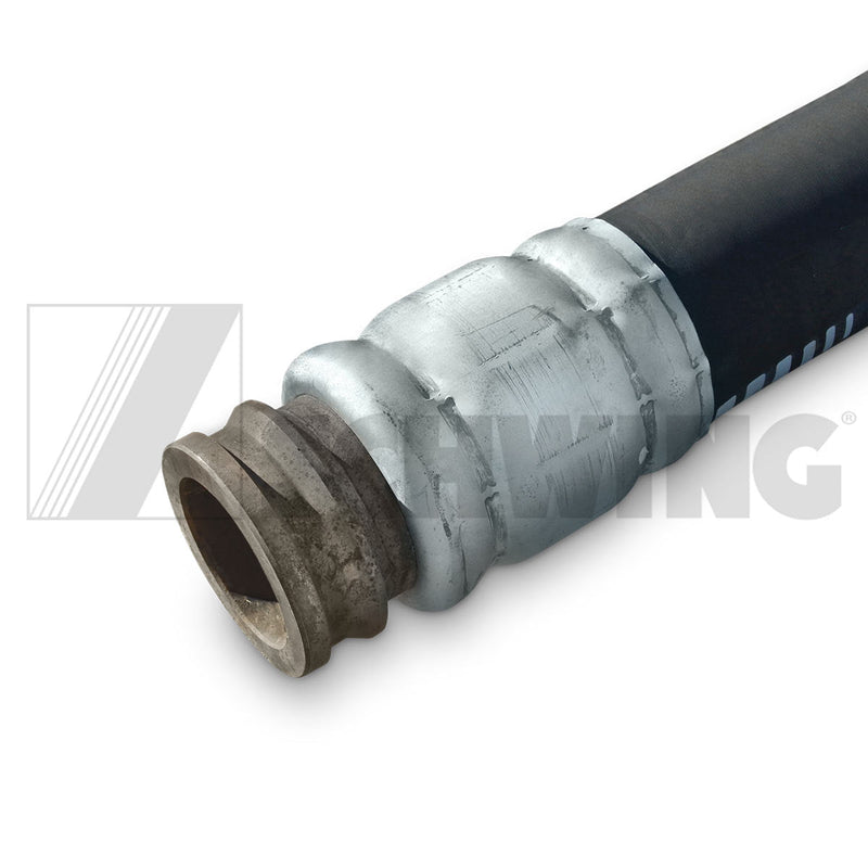 Hose 3" Flex Bond X 12' - Hd End | Weight: 47 lbs | Dimensions: 3670 X 120 X 120 MM | Brand: SCHWING