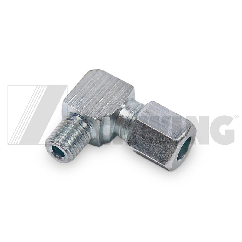 Fitting - Hyd, El 6Mm Tube X 8Mm Thread | Weight: 2 lbs | Dimensions: 12 X 28 X 37MM | Brand: SCHWING