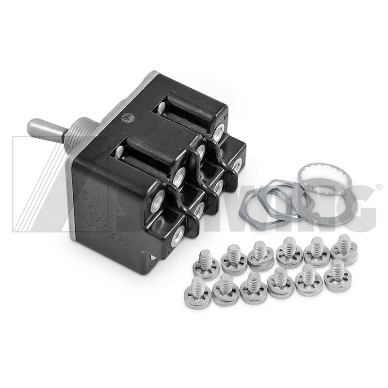 Oper - Switch, Toggle On/On 4 Pole | Weight: 2 lbs | Dimensions: 34 X 42 X 65MM | Brand: SCHWING