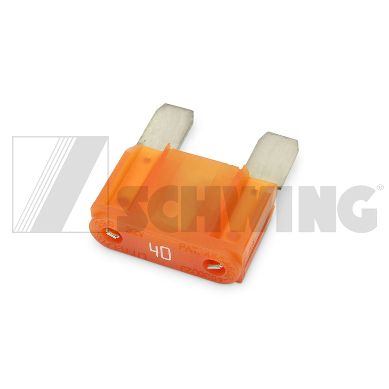 Prot - Fuse, 40 Amp Maxifuse 299040 | Weight: 2 lbs | Dimensions: 35 X 30 X 10 MM | Brand: SCHWING