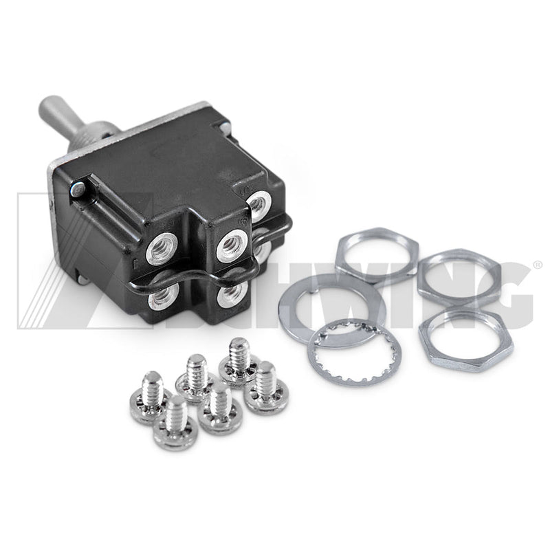 Oper - Switch, Toggle On*/Off/On* 2 Pole | Weight: 2 lbs | Dimensions: 23 X 34 X 60MM | Brand: SCHWING