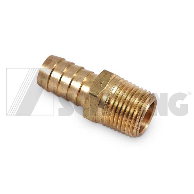 Fitting - Straight, 1/2" Npt X 5/8" Barb | Weight: 2 lbs | Dimensions: 21 X 25 X 50 | Brand: SCHWING
