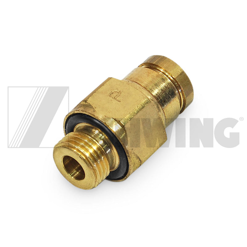 Fitting - Hyd, 1/4" Tube X 1/8" Bspp | Weight: 2 lbs | Dimensions: 26 X 17 X 15 MM | Brand: SCHWING