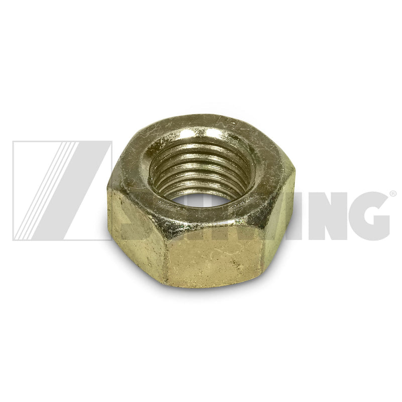 Nut - Hex, 7/16-20 Gr 8 - Fe/Zn5C | Weight: 2 lbs | Dimensions: 20 X 18 X 10 | Brand: SCHWING