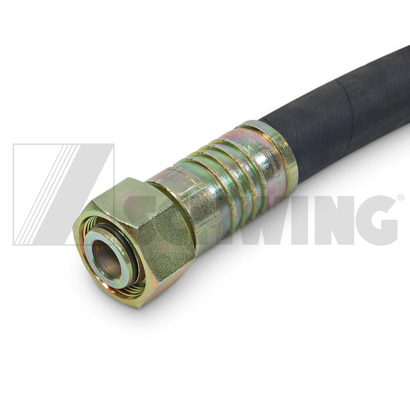 Hose - Hyd, Dn 25/4 X 1800 - 350 Bar | Weight: 12 lbs | Dimensions: 58 X 58 X 1800 | Brand: SCHWING