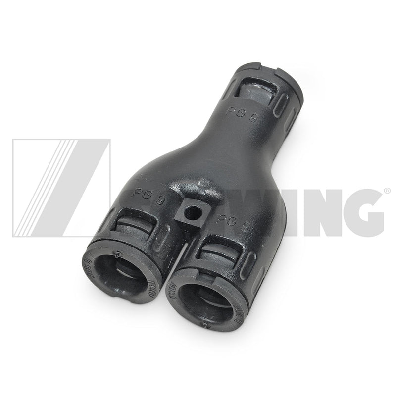 Harn - Connector, F/Protection Hose "Y" | Weight: 2 lbs | Dimensions: 70 X 43 X 23 MM | Brand: SCHWING