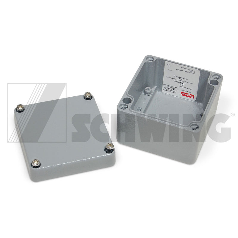 Encl - Box, Compact 2.95 X 3.1 X 2.12 | Weight: 2 lbs | Dimensions: 85 X 85 X 65 MM | Brand: SCHWING