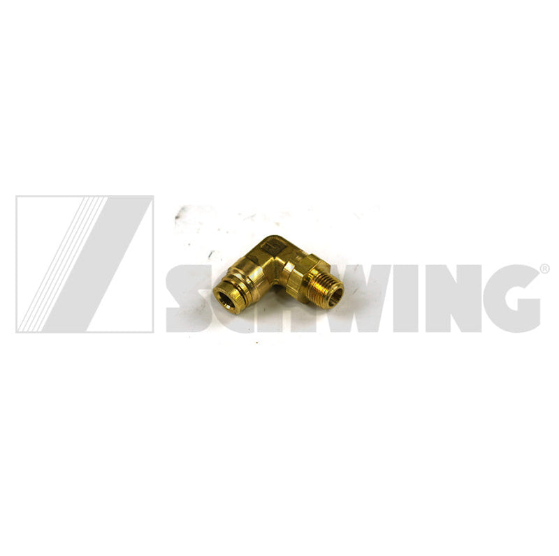 Fitting - Elb, 90° 1/8" Npt To 1/4" Tube | Weight: 2 lbs | Dimensions: 12 X 29 X 33 | Brand: SCHWING