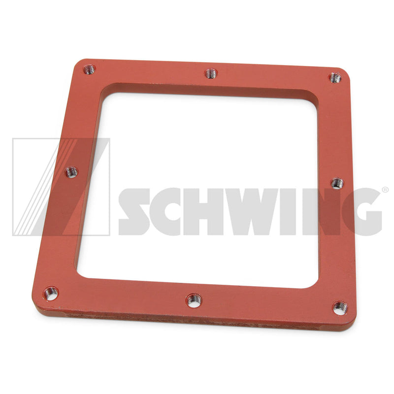 Plt - 3/8" A36 Flange 34X Water Tnk Htr | Weight: 3 lbs | Dimensions: 165 X 165 X 10 MM | Brand: SCHWING