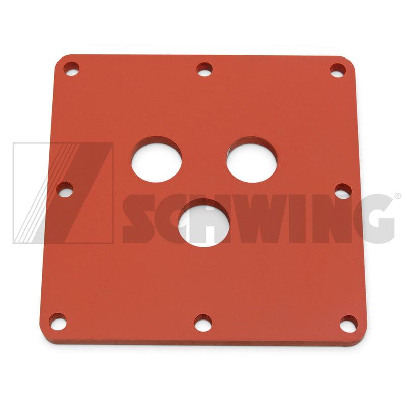 Plt - Cover, 1/4" A36 Water Tnk Htr 34X | Weight: 4 lbs | Dimensions: 165 X 165 X 7 MM | Brand: SCHWING