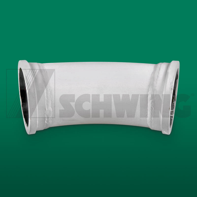 Elbow Short Radius 45 Degree 5" Id Hevi | Weight: 22 lbs | Dimensions: 157 X 170 X 370MM | Brand: SCHWING