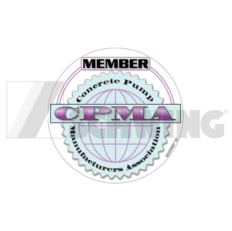 Decal - Cpma Member | Weight: 2 lbs | Brand: SCHWING
