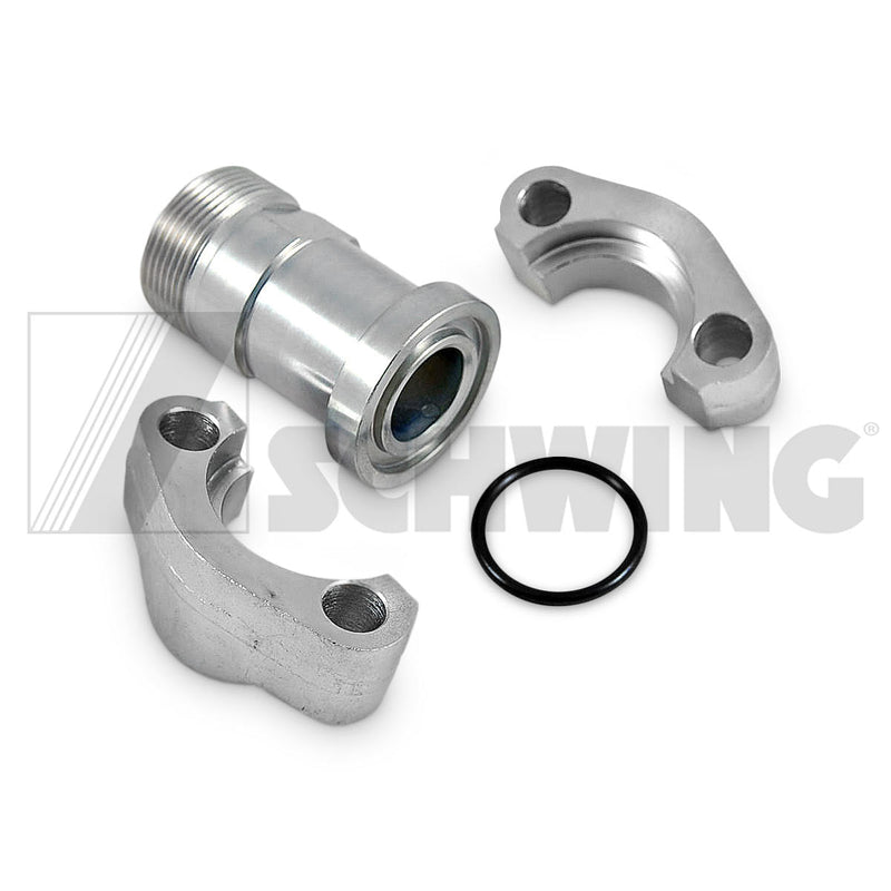 Kit - Adapter Flange Sae 1" Code 62 | Weight: 4 lbs | Dimensions: 45 X 90 X 140MM | Brand: SCHWING