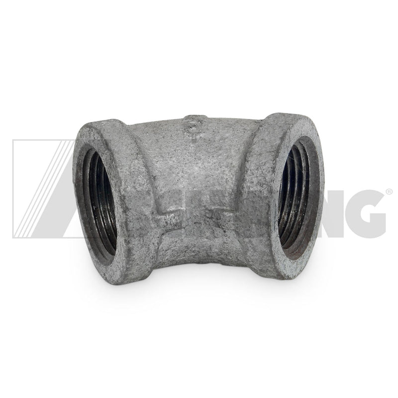 Fitting - Water, El 45 Deg 3/4" Fnpt Gal | Weight: 2 lbs | Dimensions: 62 X 43 X 38 MM | Brand: SCHWING