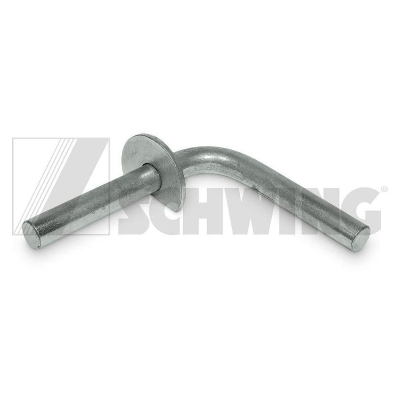 Locking Pin - E-Rock Hopper Grate | Weight: 2 lbs | Dimensions: 182 X 90 X 38 MM | Brand: SCHWING