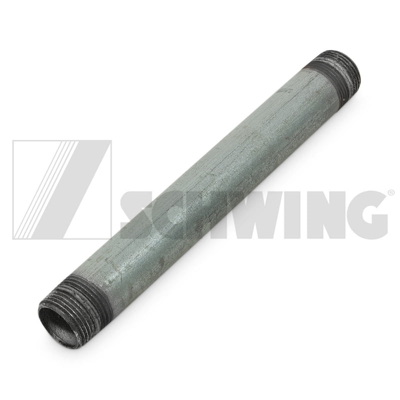 Pipe - Galv, 3/4 X 8" Npt Both Ends (Q1A | Weight: 2 lbs | Dimensions: 203 X 27 X 27 MM | Brand: SCHWING