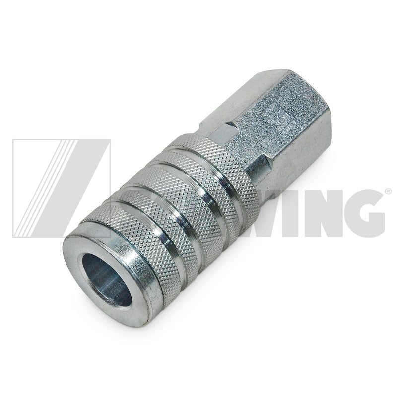 Fitting - 1/2" Coupler W/ 3/8" Fnpt, Fem | Weight: 2 lbs | Dimensions: 80 X 31 X 31 MM | Brand: SCHWING