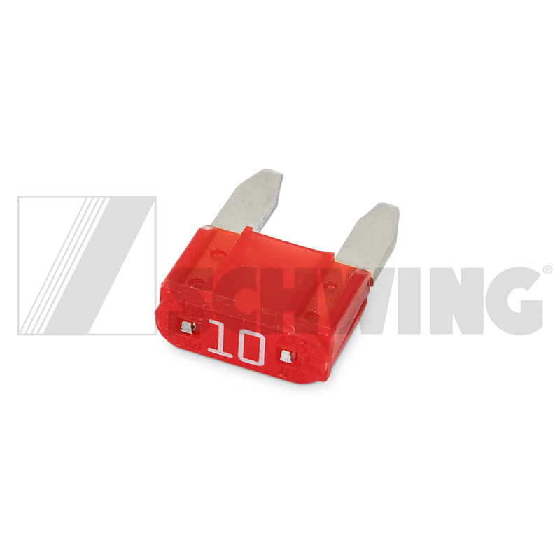Fuse,10A,Mini,Atm,Red | Weight: 2 lbs | Dimensions: 17 X 12 X 4 MM | Brand: SCHWING
