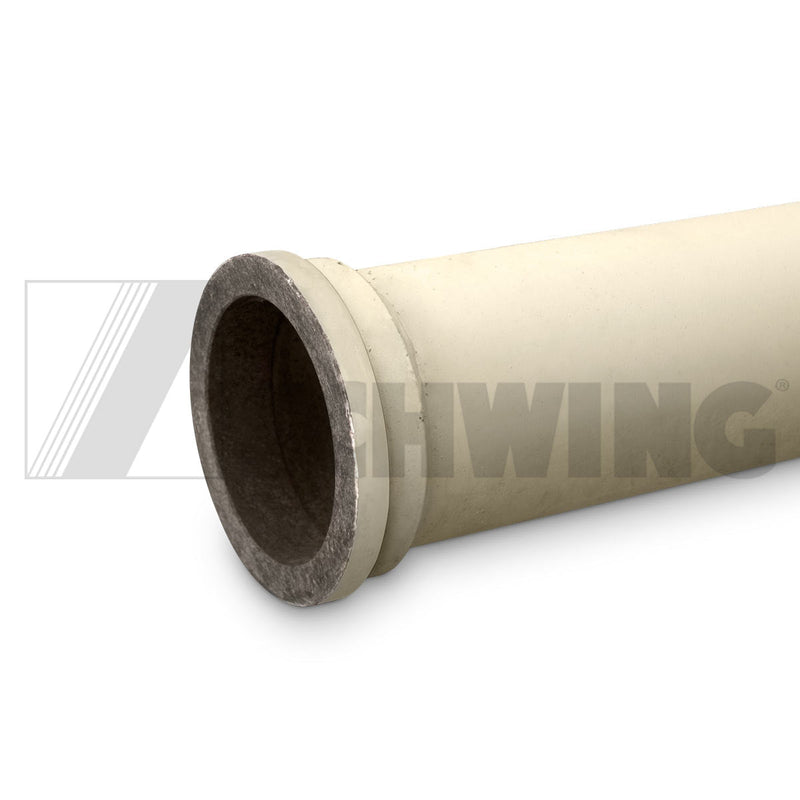 Pipe - 4" Id X .120" W X 10' W/Hd Ends | Weight: 55 lbs | Dimensions: 3050 X 133 X 133 MM | Brand: SCHWING