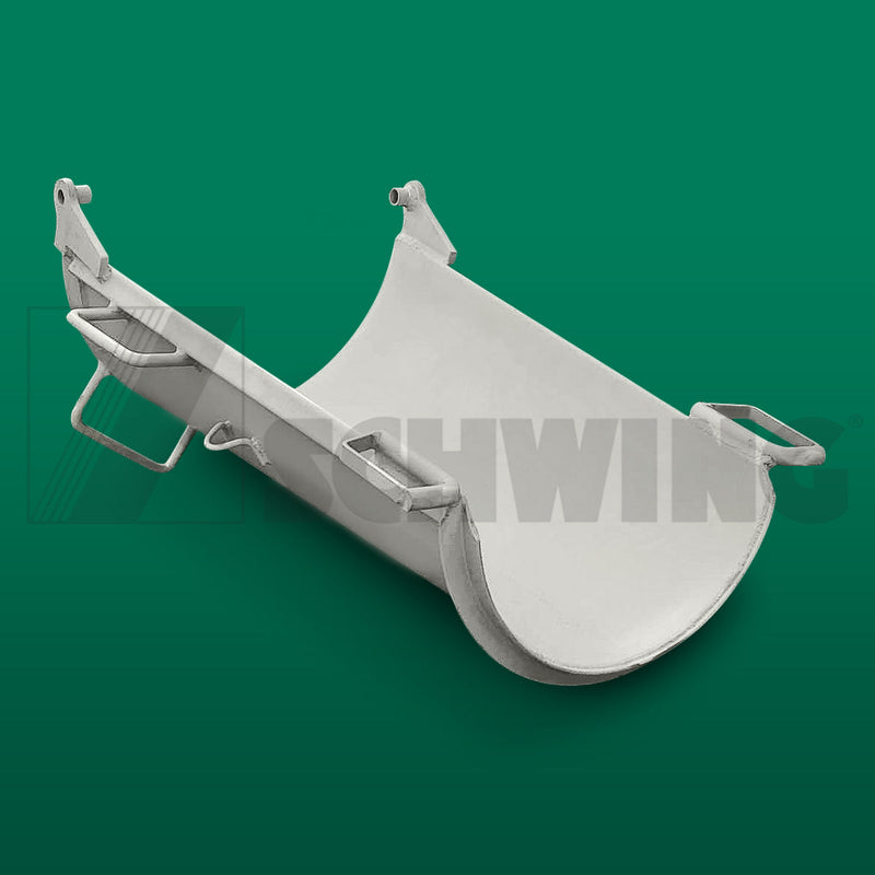 Wmt - Flip Chute, Rear Pedestal, Mi | Weight: 55 lbs | Dimensions: 430X620X870MM | Brand: SCHWING
