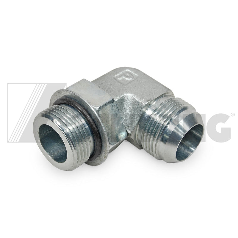 Fitting - Hyd 90° Elb #16 37° X #16 Orb | Weight: 2 lbs | Dimensions: 80 X 70 X 45 MM | Brand: SCHWING