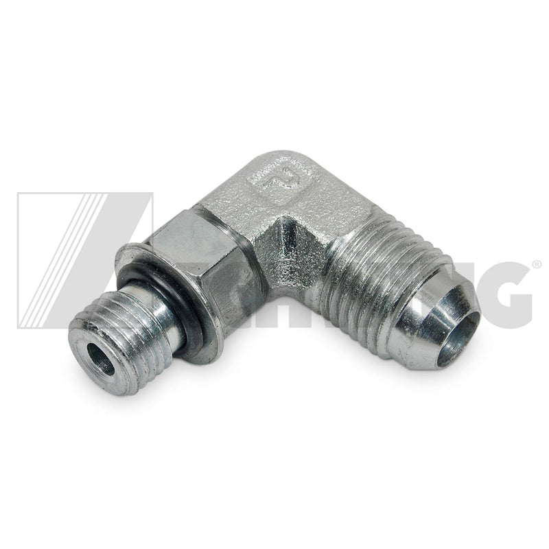Fitting - Hyd 90° Elb #6 37° X #4 Orb | Weight: 2 lbs | Dimensions: 45 X 40 X 20 MM | Brand: SCHWING