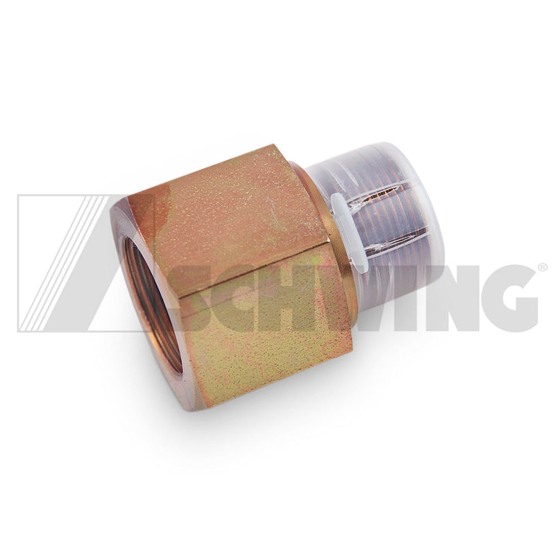 Fitting - Hyd, Coupling M26 X 3/4" | Weight: 2 lbs | Dimensions: 42 X 42 X 53MM | Brand: SCHWING