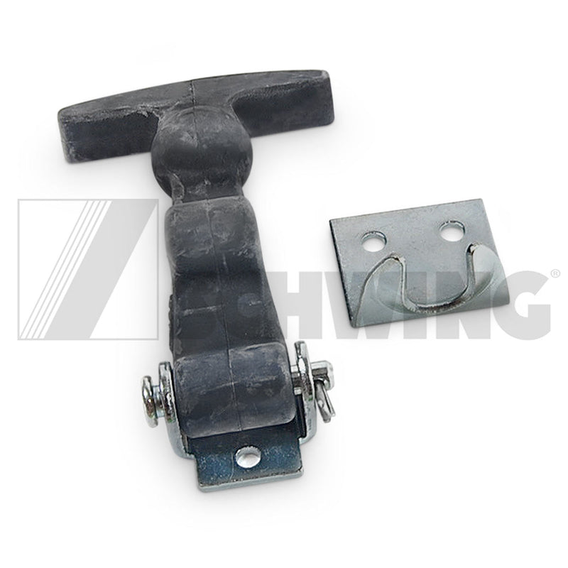 Latch Assembly Door (Accessory) | Weight: 2 lbs | Dimensions: 90 X 35 X 50 MM | Brand: SCHWING