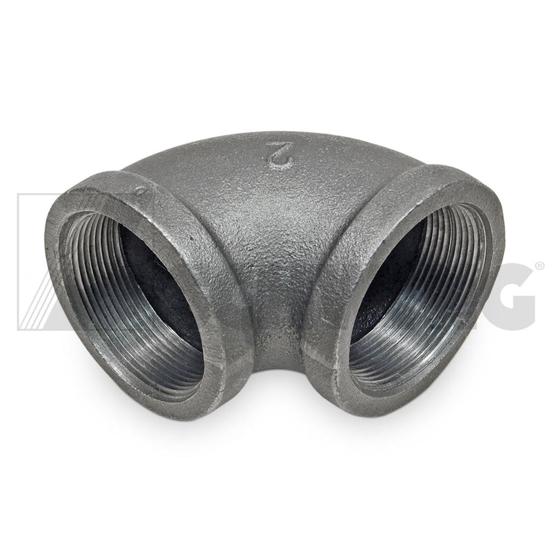 Fitting - Elbow 90° - 2" Nptf 150# - Blk | Weight: 3 lbs | Dimensions: 100 X 100 X 77 MM | Brand: SCHWING