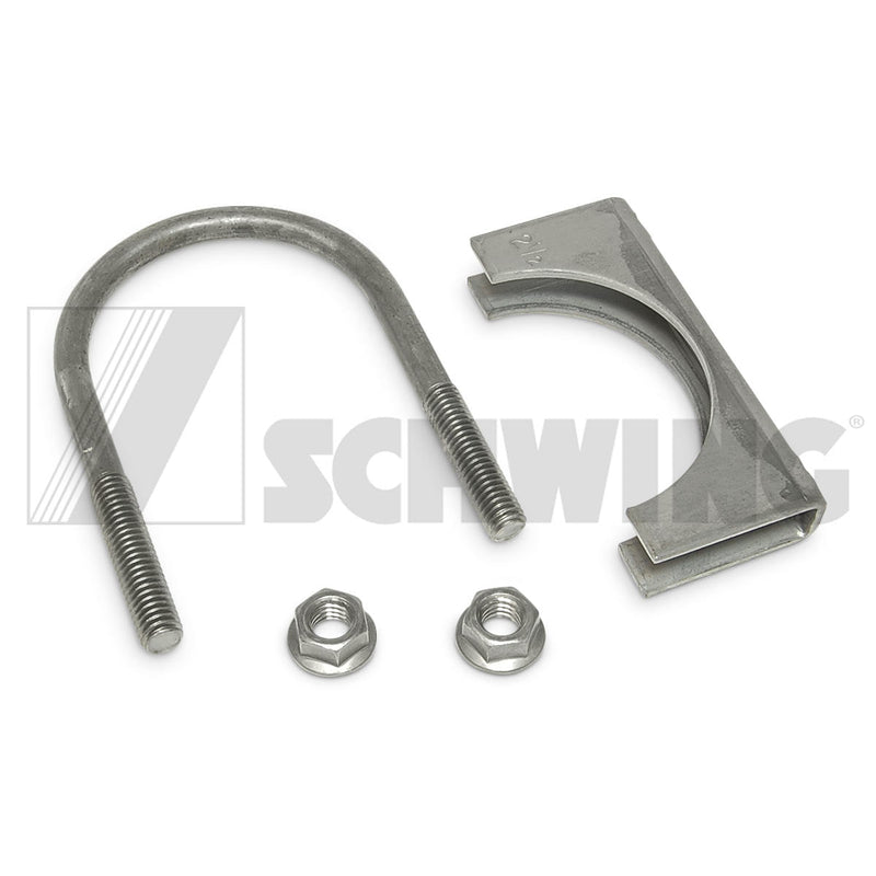 Clamp - Exhaust U-Bolt, Ø 2-1/2" [64Mm] | Weight: 2 lbs | Dimensions: 210 X 100 X 33 MM | Brand: SCHWING