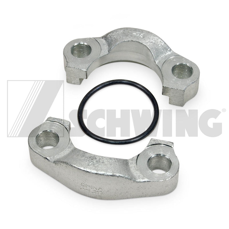 Fitting -Pipe Flange,Split,1-1/2Sae P305 | Weight: 3 lbs | Dimensions: 120 X 80 X 40 MM | Brand: SCHWING